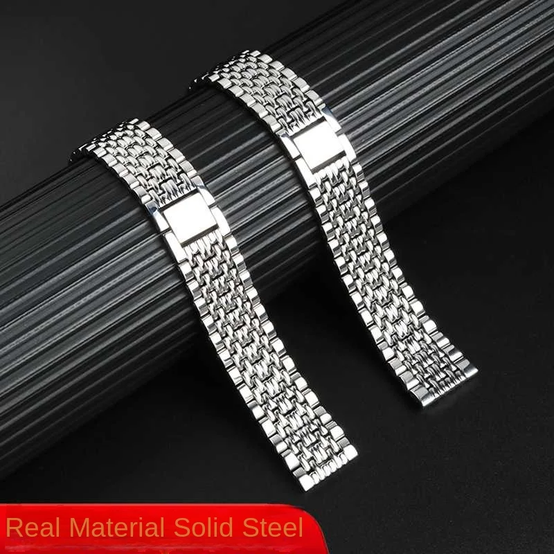 For Movado Museum Series Silver Soul 0607473 Series Fashion Watch Strap with Men's Stainless Steel Strap Accessories 21mm