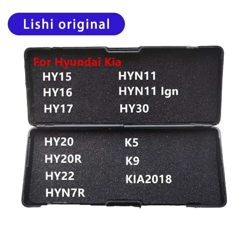 Lishi 2 in 1 Tool HY15 HY16 HY17 HY20 HY20R HY22 HYN7R HYN11 HY30 K5 K9 Kia2018 for Hyundai Kia locksmith tool