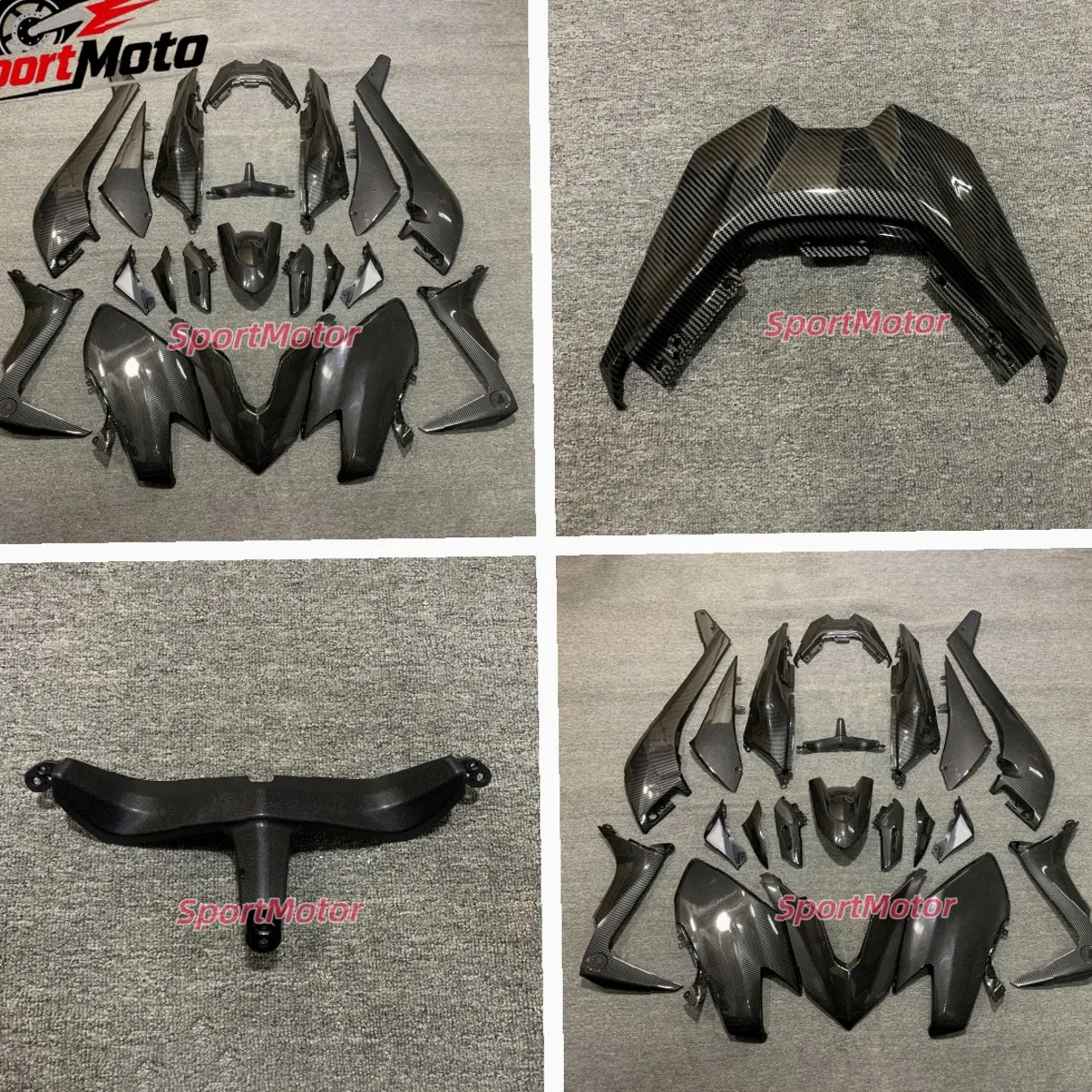 Racing Spec Motorcycle Accessories Fit for YAMAHA TMAX530 T-MAX530 2017-2019 Internal Inner Fairing Set Bodywork Set TMAX 530