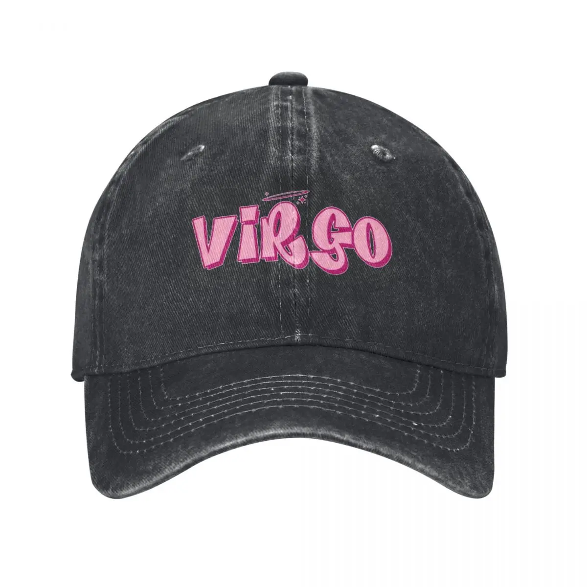 Bratz Virgo Baseball Cap 12 Constellations Outdoor Sports Breathable Washed Trucker Hat Men Women Fashion Custom Baseball Caps