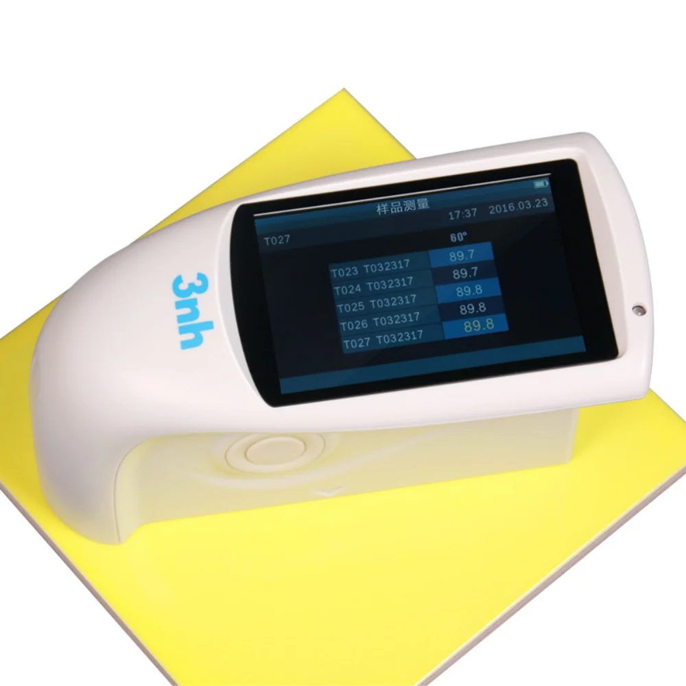 3nh HG60 Single-Angle Gloss Meter High Precision Measurement Instrument for Surface Finish Analysis