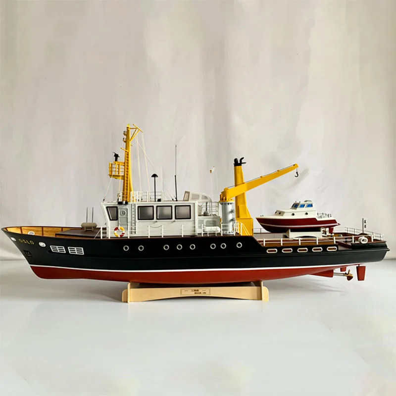 1:25 RC Engineering Boat Model DIY Large Working Scale Boat Model Finished Product