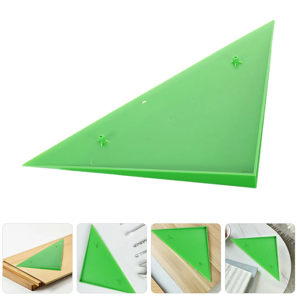 

4Pcs Table Protectors Triangle Plastic Edge Guards Foosball Table Accessories Protective Cushion for Home Party