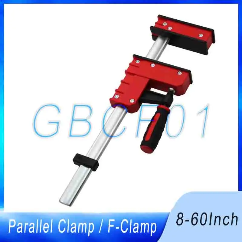 

8-60-дюймовый сверхмощный F-зажим для деревообработки, металлический крепежный зажим, высокопрочные столярные зажимы, ручной инструмент