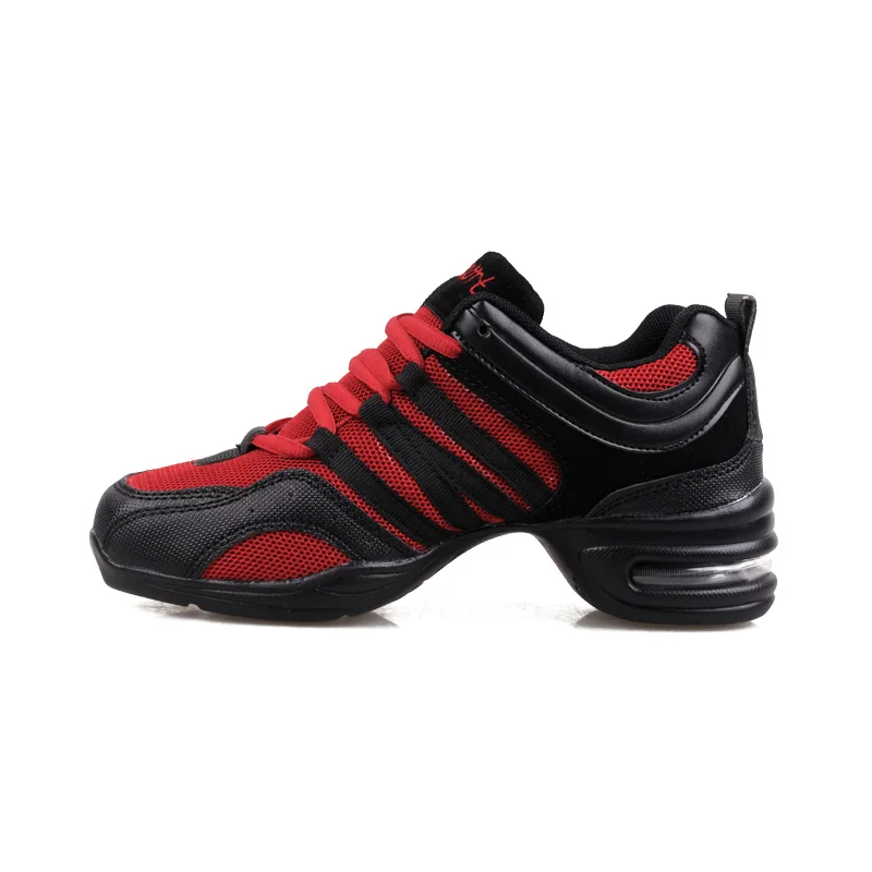 Scarpe da ballo Jazz moderne da donna scarpe da ginnastica traspiranti con suola morbida e spessa che aumentano l\'altezza scarpe Hip-hop lussuose