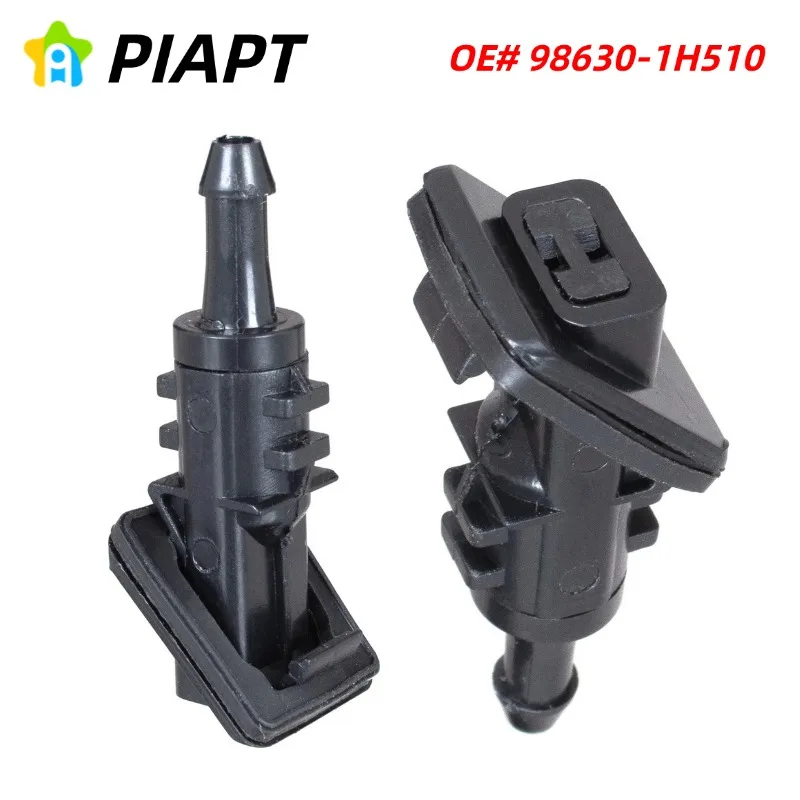 2 SZT. OE #   986301H510 Dysze spryskiwaczy przedniej szyby z/w bez przewodu, tworzywo sztuczne, 2 sztuki