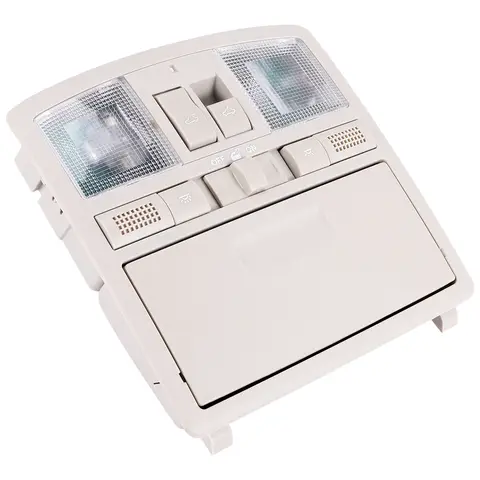 För 2009-2013 Mazda 6 med taklucka-strömbrytare Grå takkonsol med nedåtriktad belysning GS4C-69-970D-75 10 best sales takkonsol - №1