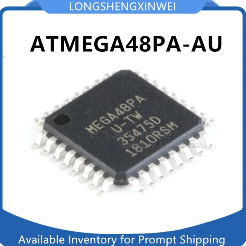 1PCS NEW ATMEGA48PA-AU ATMEGA48PA SMT TQFP-32 Original Microcontroller AVR Microcontroller Chip in Stock