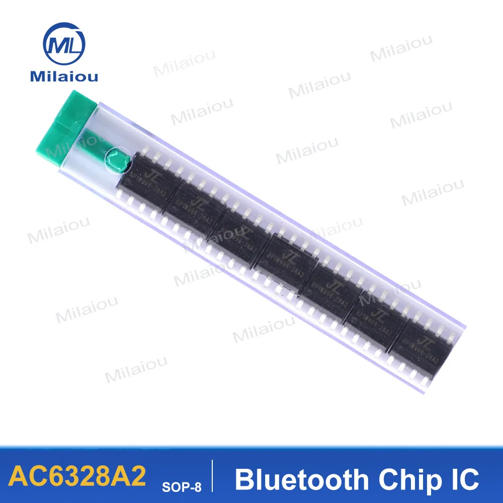 1-5PCS AC6328A2 Bluetooth chip IC MCU Black AC6328 SOP-8 Brand New