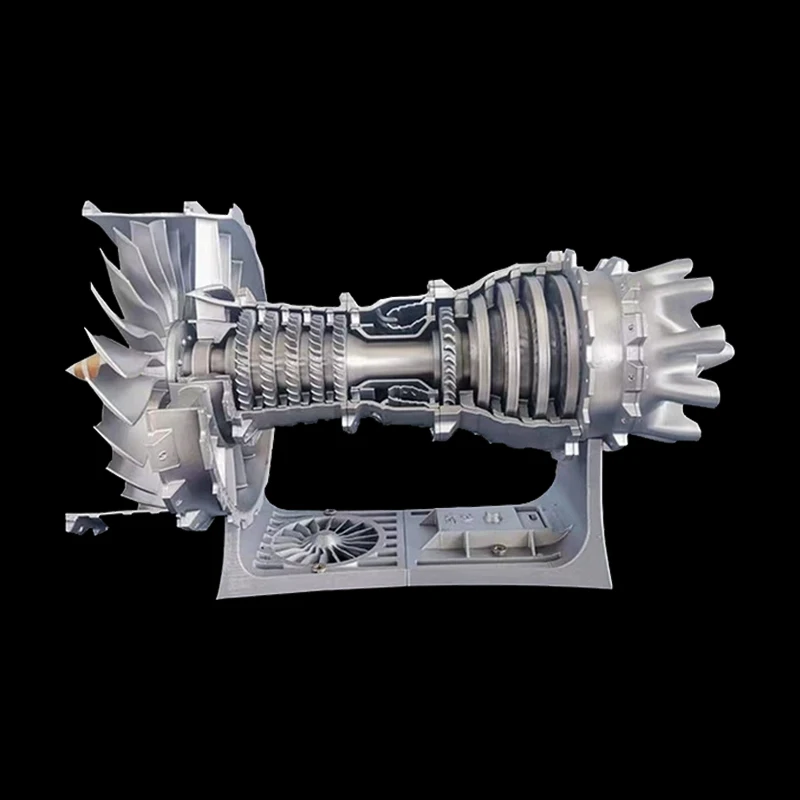 40CM Aviation Engine Model Simulation Turbofan Engine Model Adult Toy Collection Gift