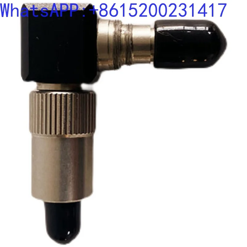 Fiber optic adapter, right angle adapter, guided beam endoscope fiber optic interface