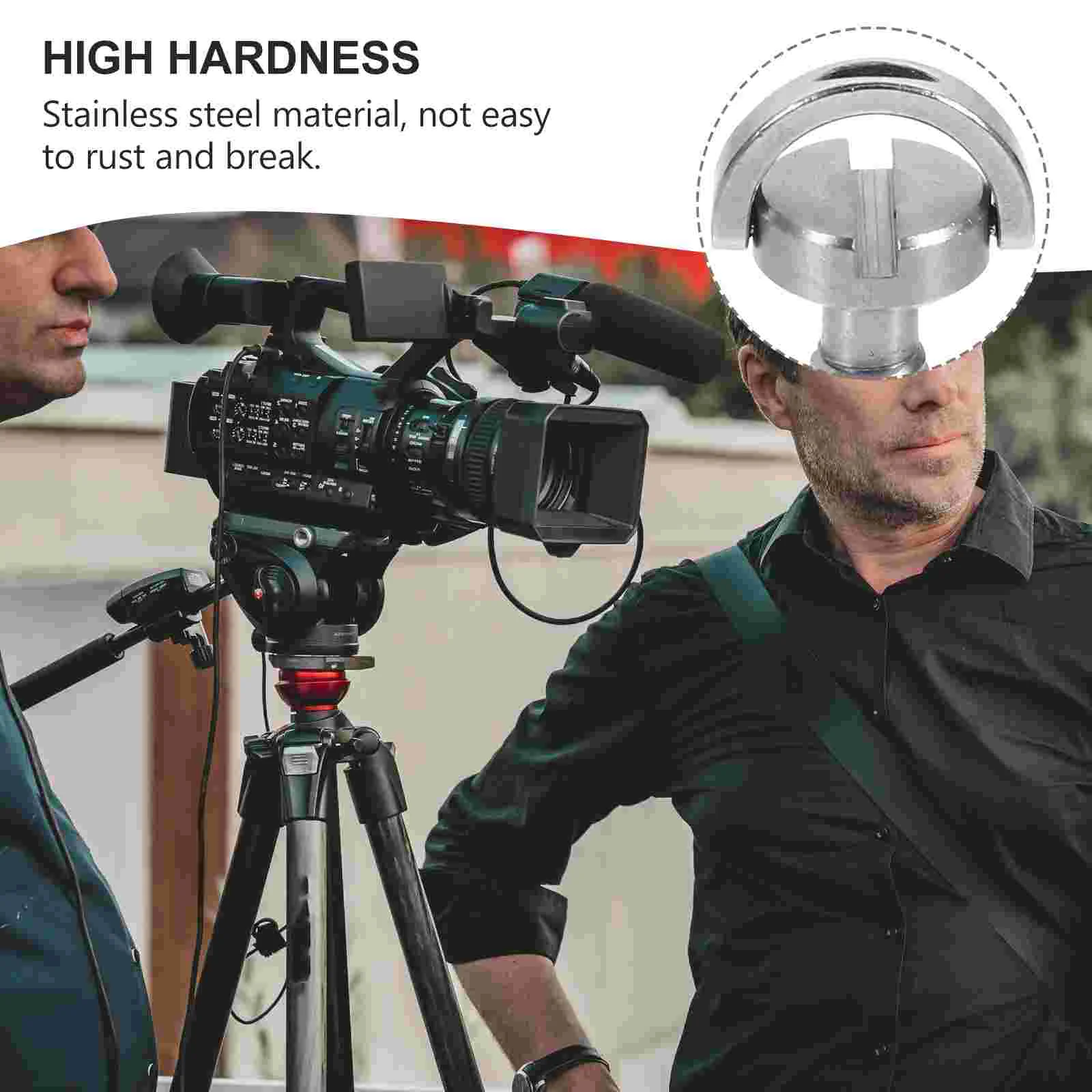 3 Buah Pemasangan Sekrup Kamera Berengsel dengan Aksesori Pelat Rilis Cepat Monopod Pemasangan Poros