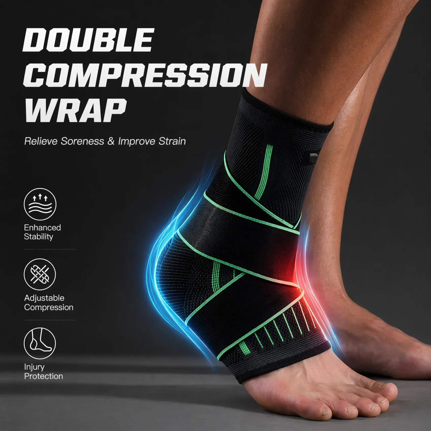 Breathable Compression Ankle B - Ankle Brace Support recensie en prijs