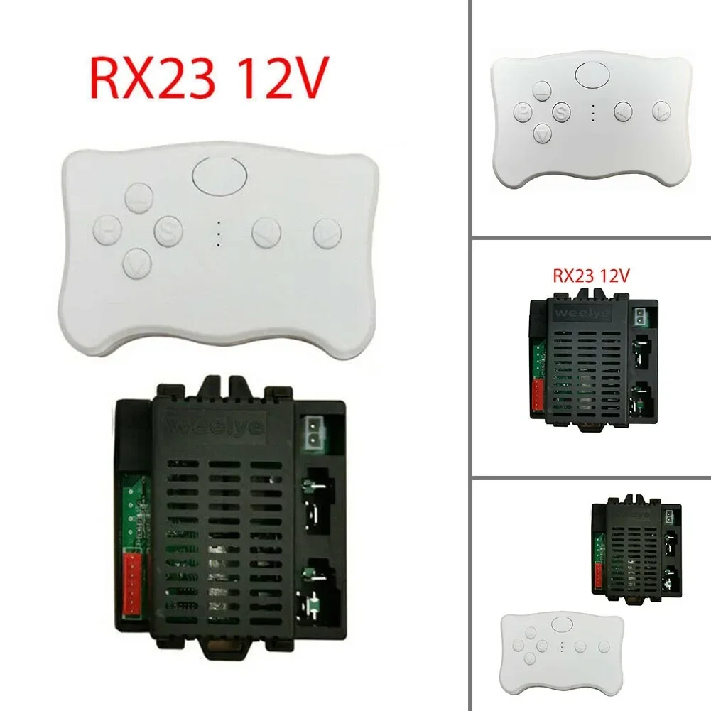 Weelye RX57 6V 12V Receptor de Controle Remoto RX23 Conjunto Completo Receptor Remoto RX23 RX37 Carro Elétrico Infantil