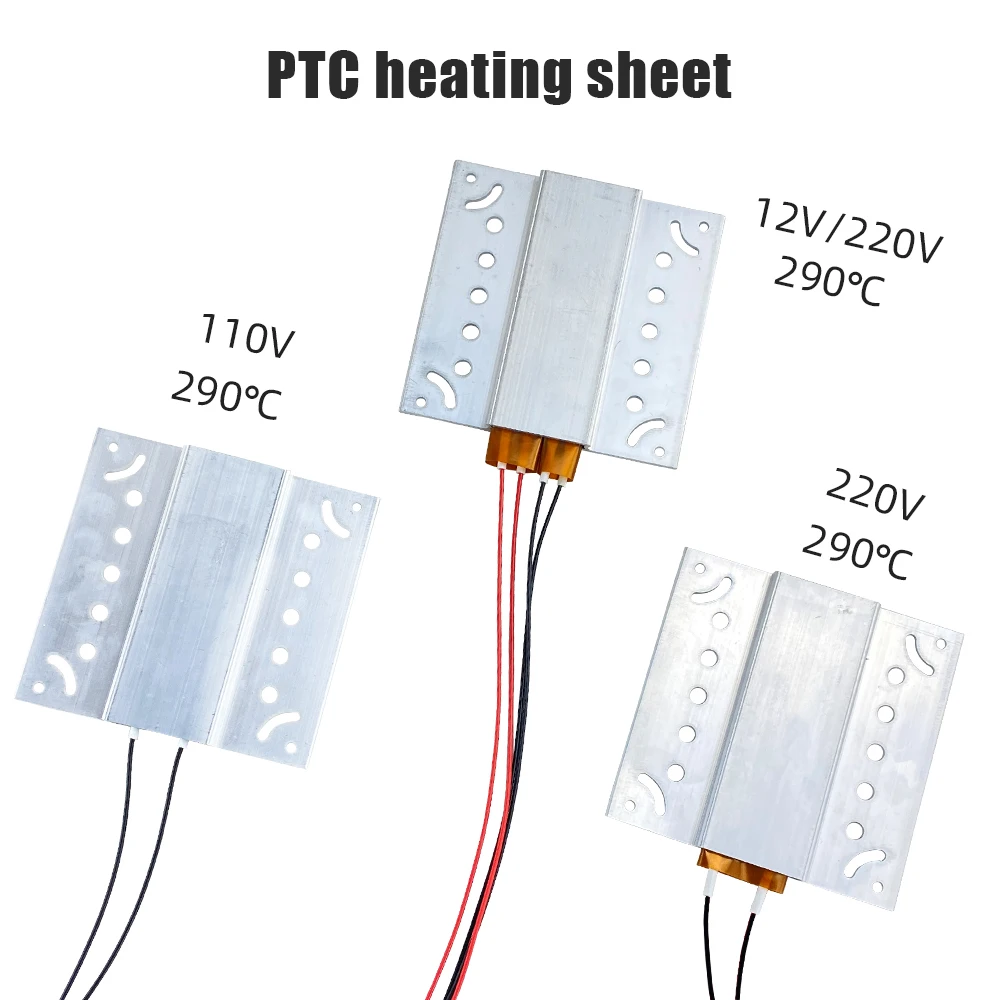 1 Pcs PTC Heating Element 12v/110v/220v Heater Egg Incubator adapt Poultry incubator Aluminum Shell