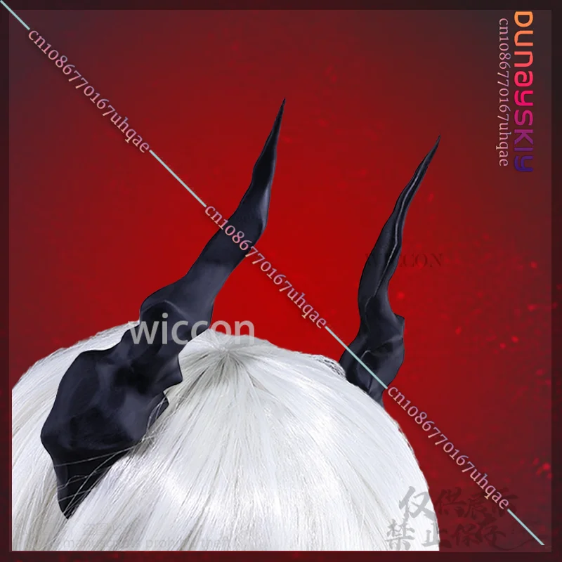 سيلوس تشين تشي تأثيري قرون التنين أغطية الرأس لعبة أنيمي الحب والمساحة العميقة ثلاثية الأبعاد حمض البوليلاكتيك الدعائم لرجل مثير مخصص