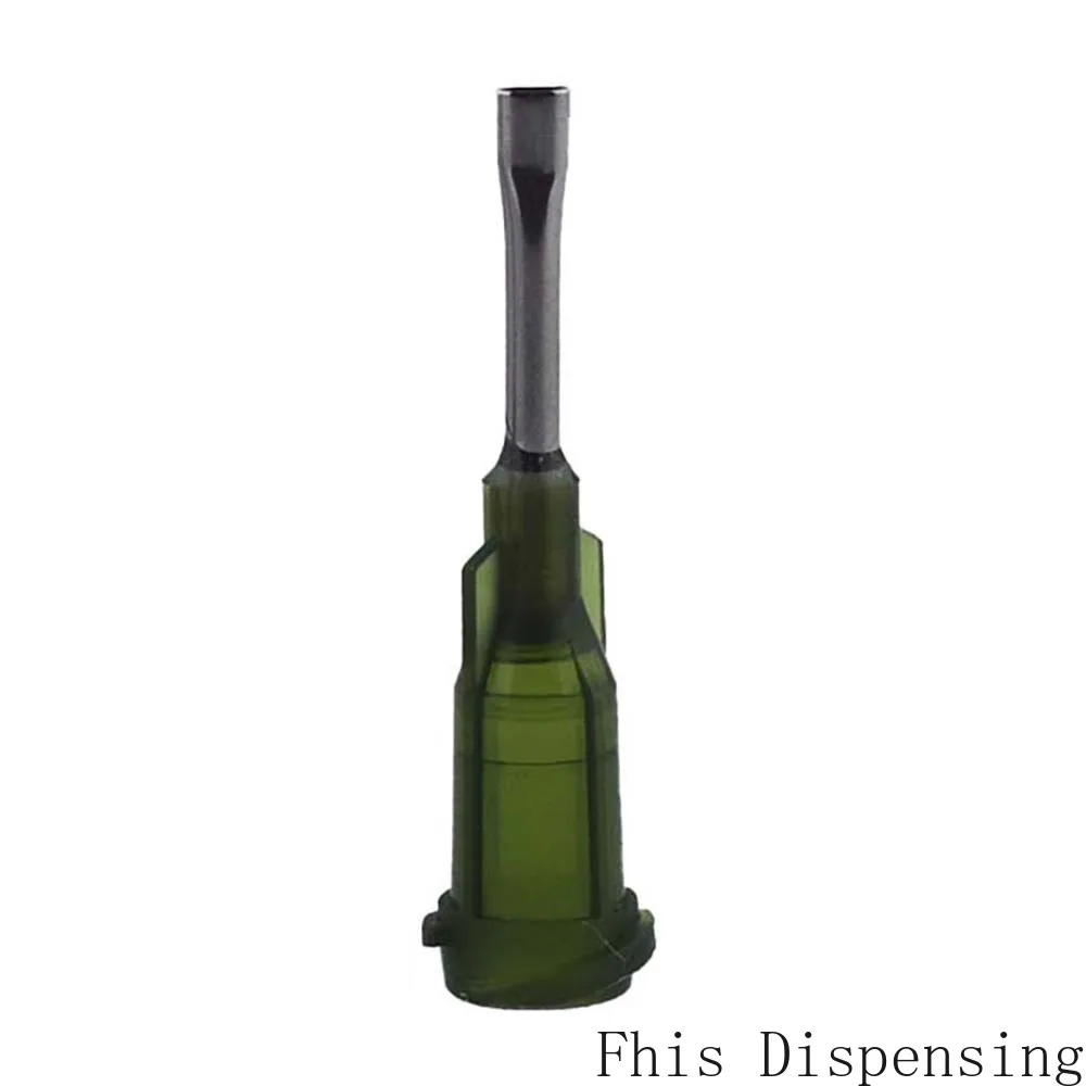Pack Of 100แบน0.5 "ความยาวท่อ Dispensing เข็ม14G