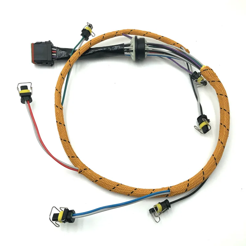 153-8920 305-4893 322C 325C 320D 321D 323D Cablaggio iniettore carburante escavatore per motore Caterpillar C6.4 C7 3126 3126B C-7
