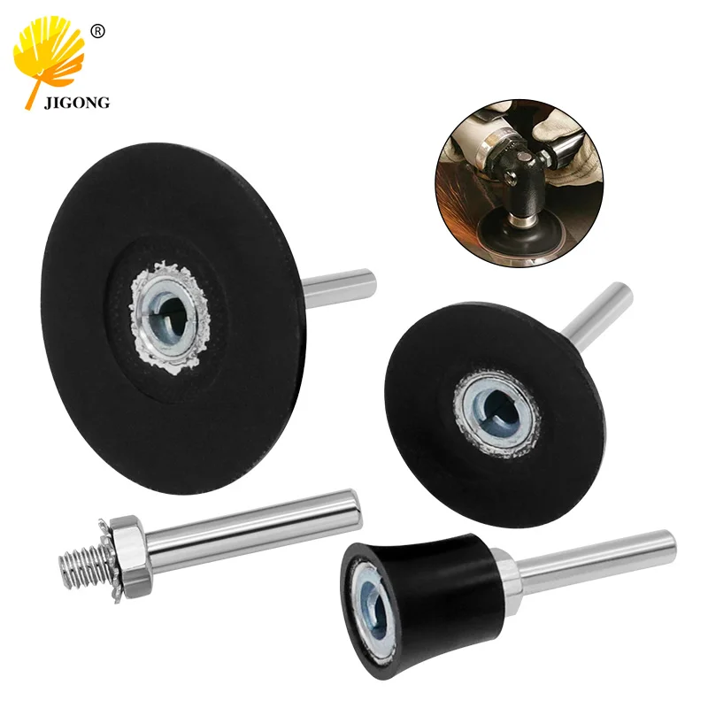 

1/2/3 Inch Roll Lock Quick Change Abrasive Sanding Disc holder Backing Pad with 1/4" 6mm /6.35mm Shank