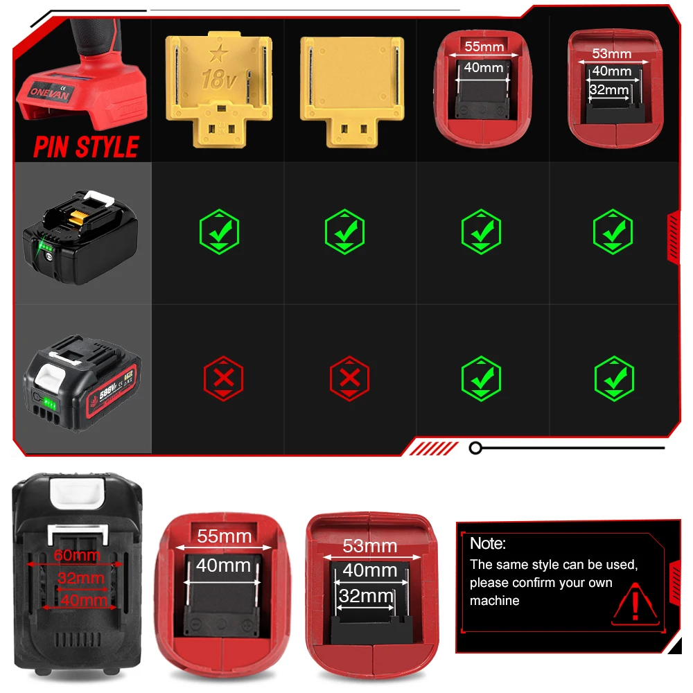 Bateria de iões de lítio recarregável com indicador para ferramentas eléctricas Makita, bateria Li-ion, 21V, 22900mAh, ficha UE, 588VF