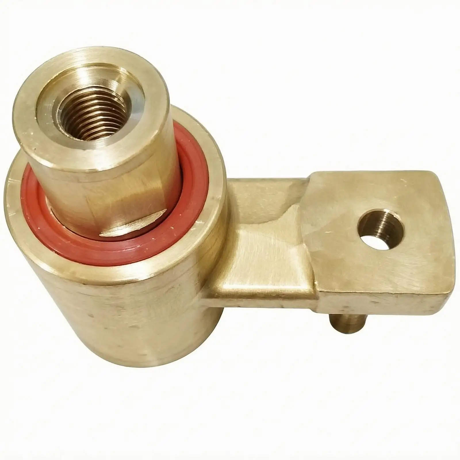 Ground Clamp Swivel Brass Grounding Clamp with Rotating Head Secure Connection