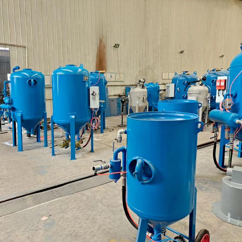 الرملي الصناعي الجاف والرطب للصدأ والبقع الشفاف نوع التنظيف اليدوي لتنظيف تفجير الرمل آلة السفع الرملي #5