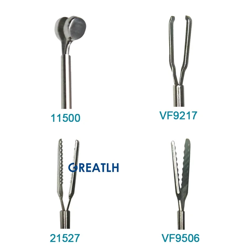 GREATLH Autoclavable Retinal Capsulorhexis Forceps with Box Titanium Alloy Ophthalmic Instrument Eyelid Tools