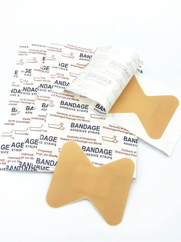 Imagem -05 - Prova Impermeável Água Ferida Gesso Band-aid Primeiros Socorros Bandagem de Emergência Calcanhar Almofada Adesivo Hemostasia Médica Remendo Kit 10 Peças à