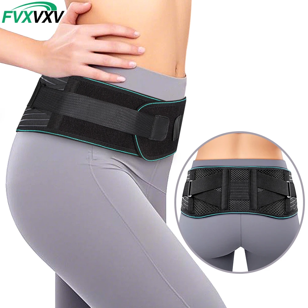 Ceinture sacro-iliaque pour femmes et hommes, soulageant les douleurs sciatiques, pelviennes, lombaires, des jambes et des nerfs sacraux causées par l'arthrose de l'articulation sacro-iliaque