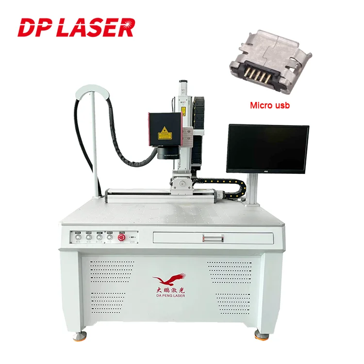 Micro USB Interface Precision Galvo QCW Fiber Laser Welding Machine