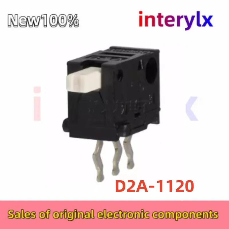 1-10Pcs/Lot ONROM D2A-1120 D2A1120 Ultra-small detection micro-stroke limit pin push type 3 feet