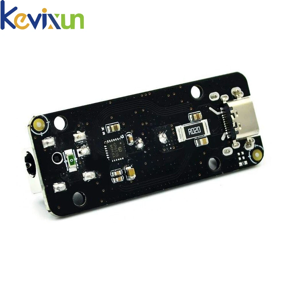 45W 12V/24V DC to USB Type C PD & Type A QC3.0 DC Fast Charge Step-Down Buck Power Adapter IP6518