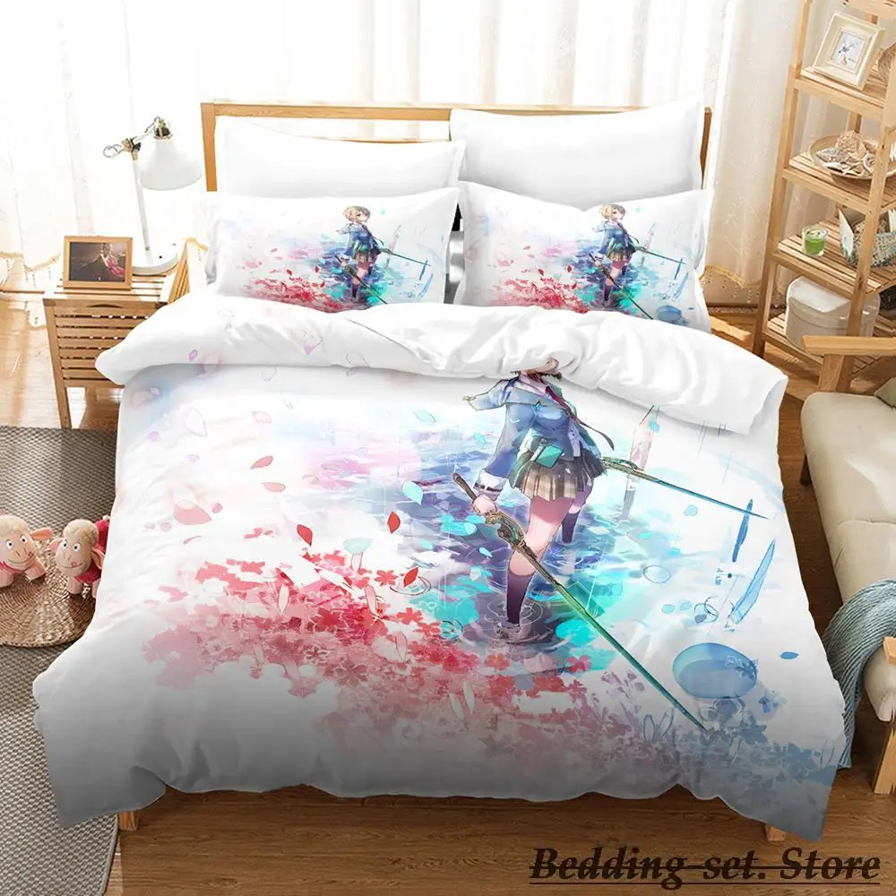 

Heaven Burns Red Bedding Set Single Twin Full Queen King Size Bed Set Adult Kid Bedroom Duvetcover Sets Anime parure de lit Bed