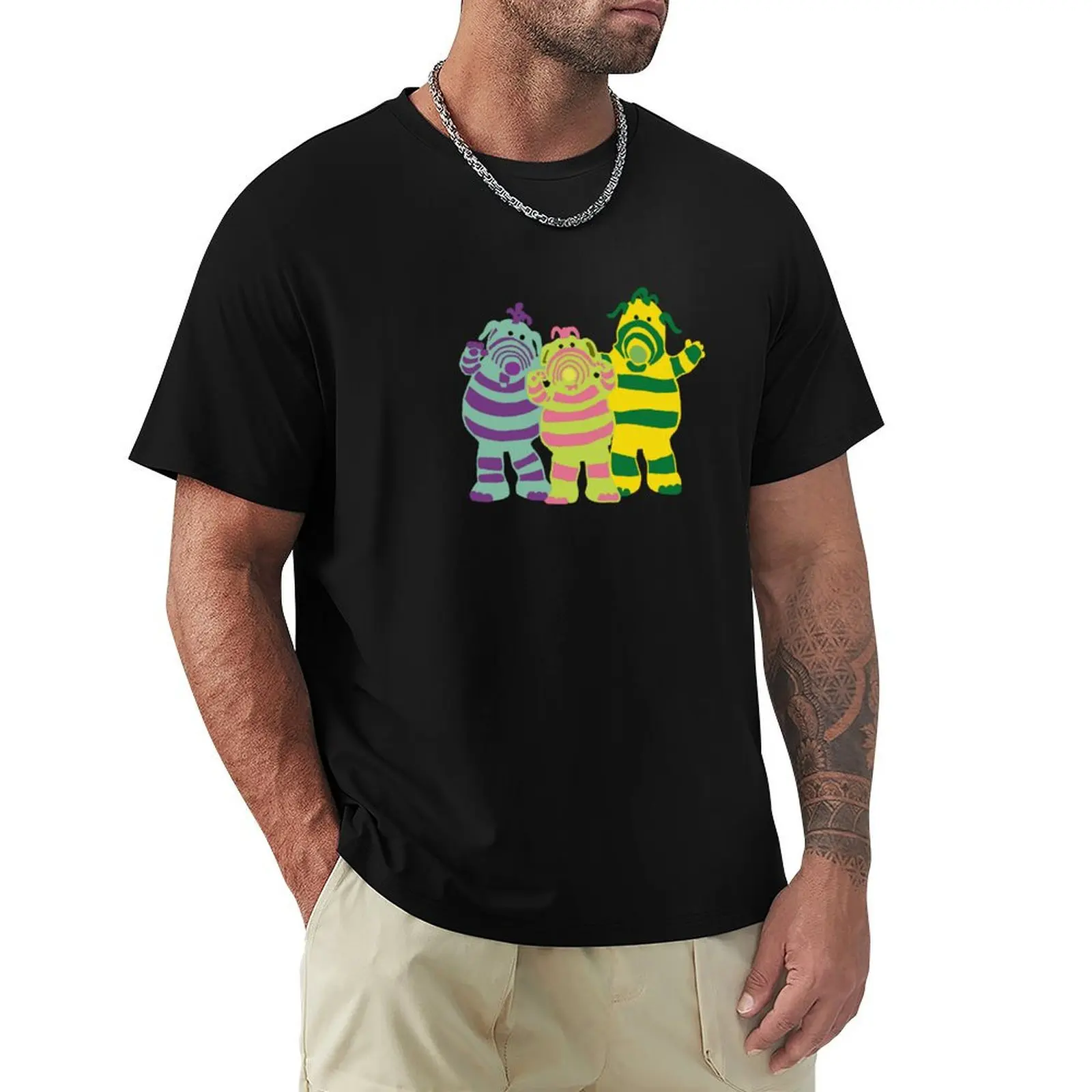 

fimbles Cbeebies - digital art design T-Shirt Basic Regular Fit Casual T-Shirt