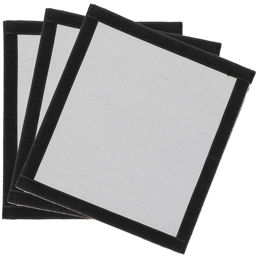 

3Pcs Flame Retardant Stove Jack for Tent Chimney Fireproof Protection Ring Compact Lightweight Fiberglass Stove Adapter Camping