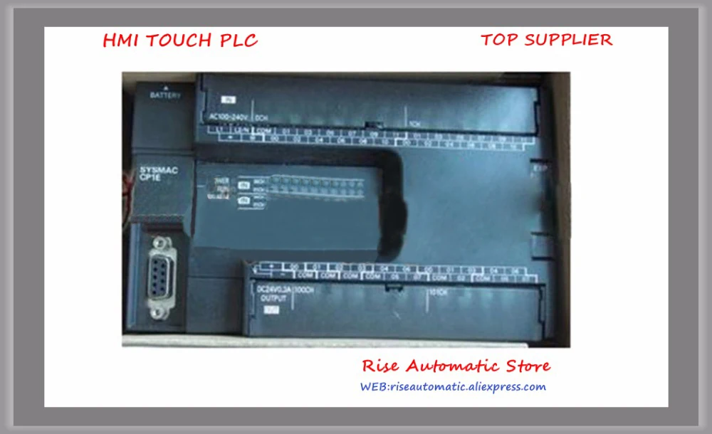 New Original CP1E-N40S1DR-A CP1E-N40S1DT1-D PLC DC24V Input 24 Point Transistor Output 16 Point