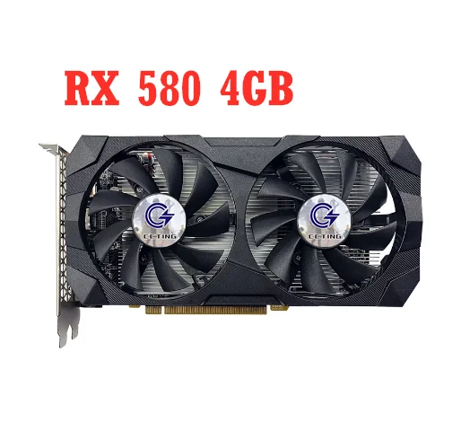 

Video Card RX 580 4GB 256Bit 2048SP GDDR5 Graphics Cards For AMD Radeon RX 580 Series VGA Cards RX580 4G DisplayPort