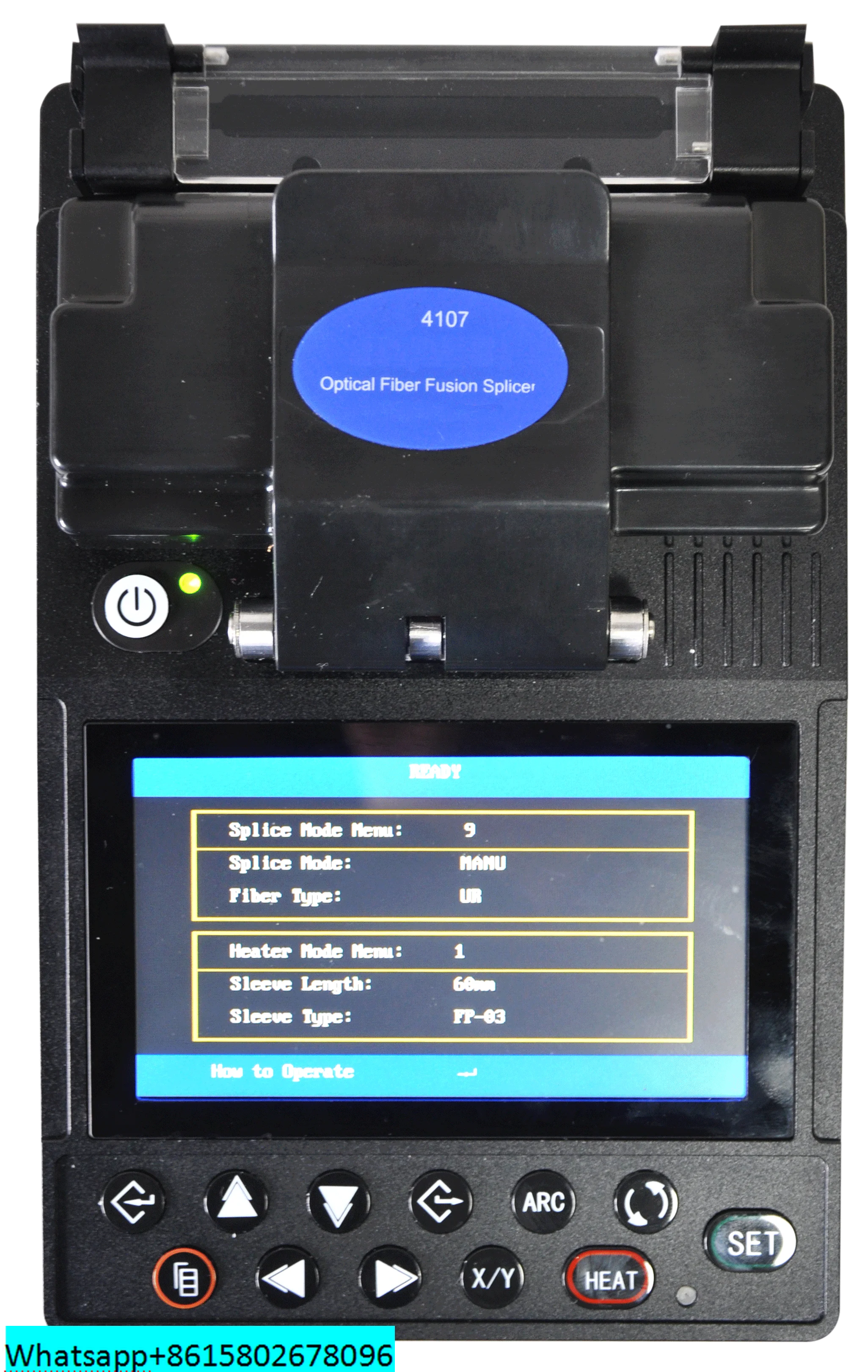 

FTTH Handheld Mini Type Fiber Optic Fusion Splicing Machine