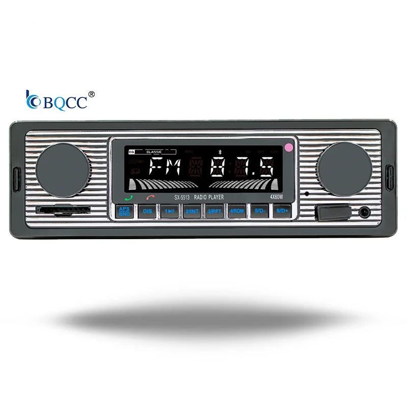 

BQCC 1Din MP3 Автомобильное радио FM USB TF AUX Вход Стерео Радио Громкая связь Bluetooth AI Голосовая зарядка телефона Мультимедиа a udio Player551
