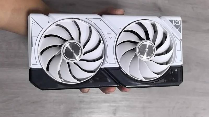 

Original white Radiator Cooler for ASUS RTX4060 Mini Graphics Card with Backplate