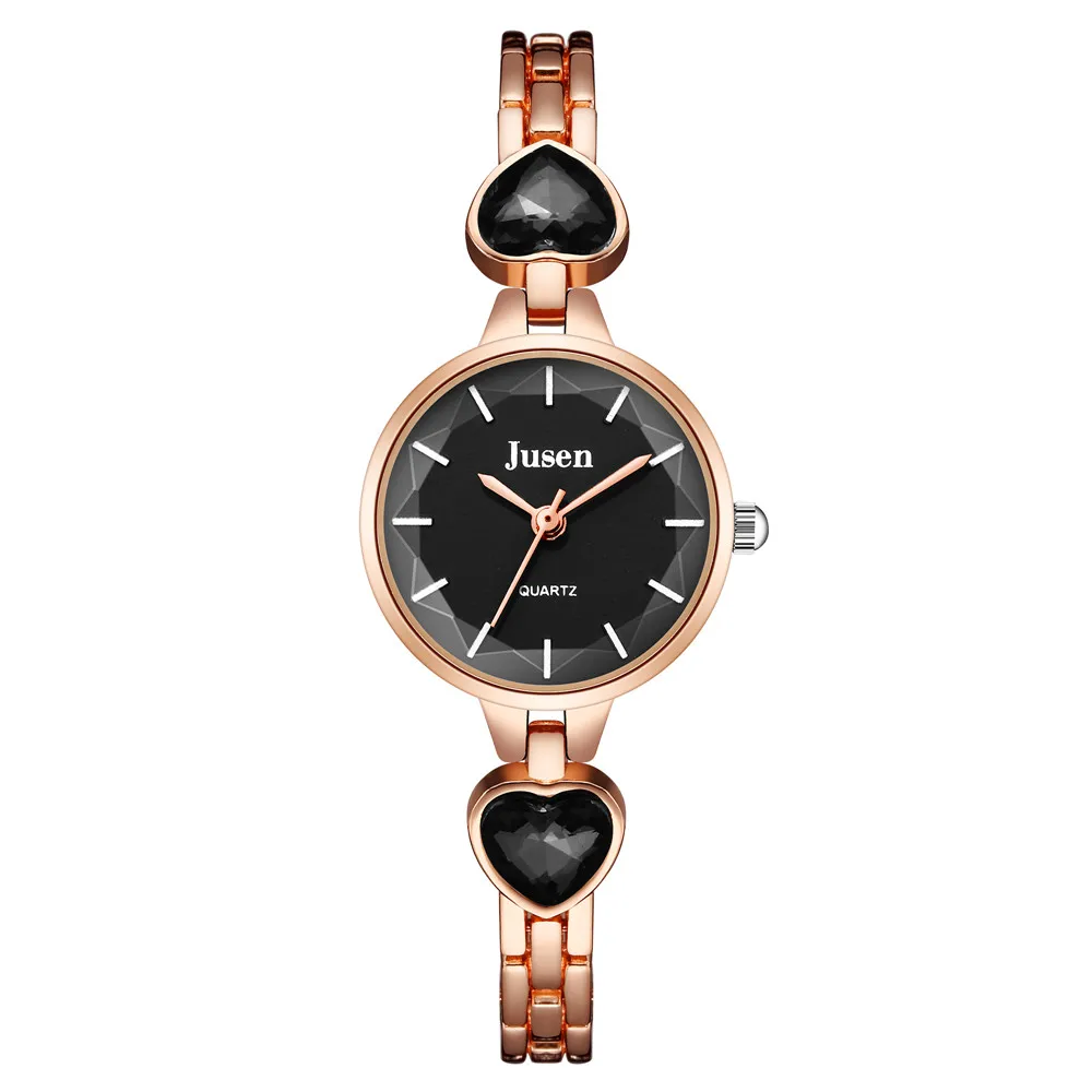 fashion rhinestone small dial quartz bracelet women watch