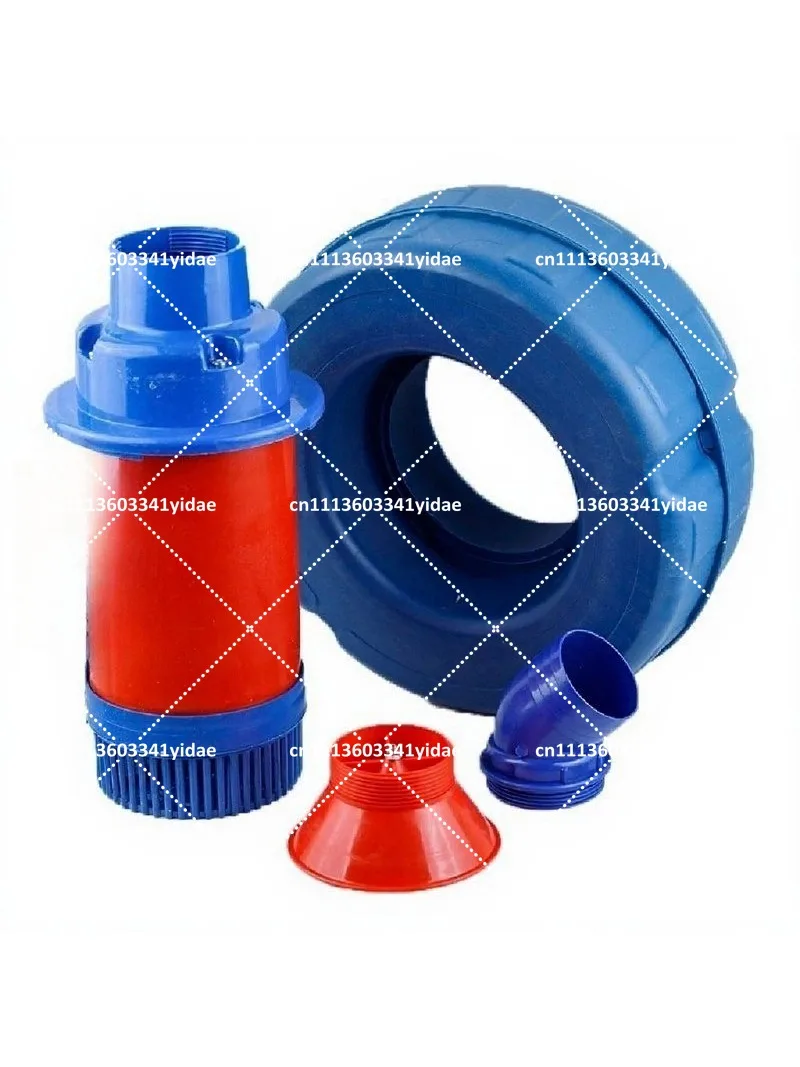 1100W Fish pond reservoir Pond fish pond built-in aeration bucket aerator, aeration bucket, large flow aeration pump, aerator