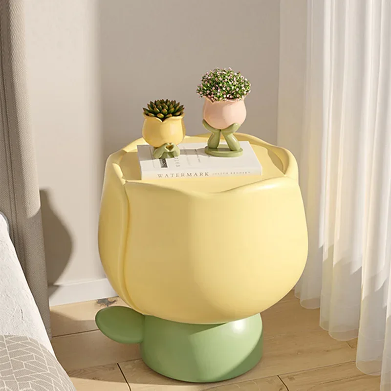

For Dressing Table Coffee Table Hallway Waiting Children Tulip Pink Coffee Table Unique Corner Sofa Art Muebles Home Furniture