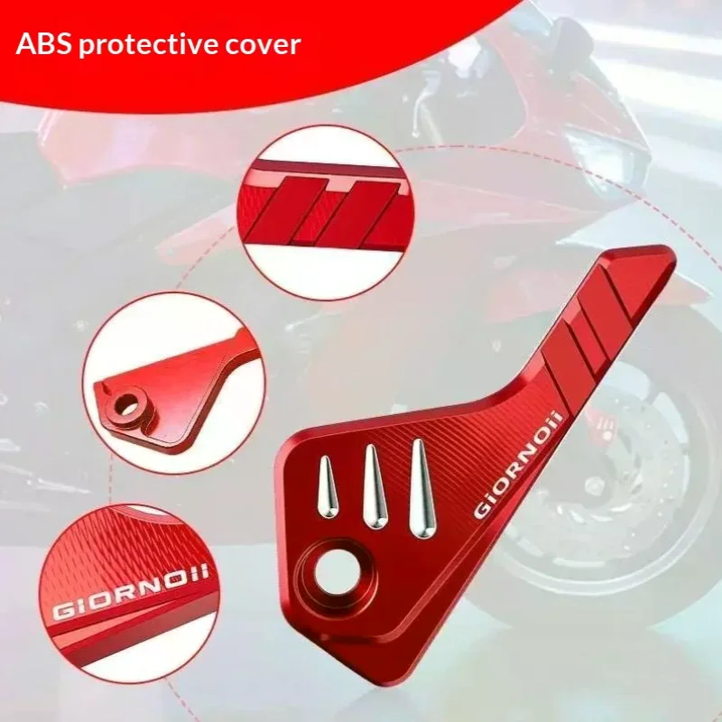 Aluminum Alloy Motorcycle Sensor Cover Scratch Resistant Surface Multiple Colors For Motorbike Custom Modification