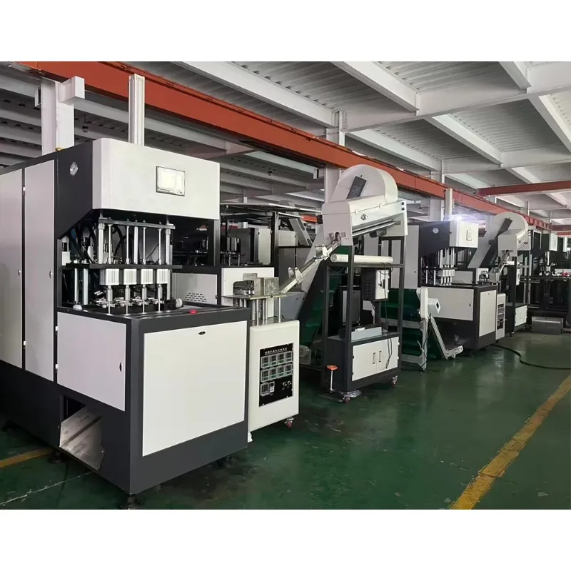 YG Customized Semi Automatic 4 Cavity PLC Controlled Pet Bottle Blow Molding Machine Motor Bearing For Small Scale Plastic Water