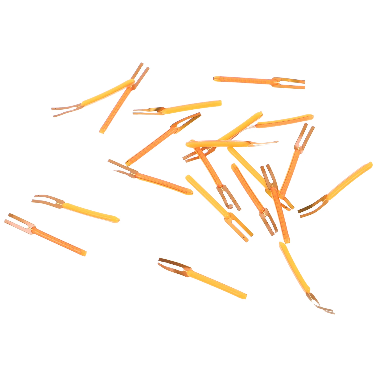 

20Pcs Flexible LED Filament Yellow 25Mm 2200K Soft Filament Lamp Accessories for Home Decoration Wall Sconce Lighting Repair