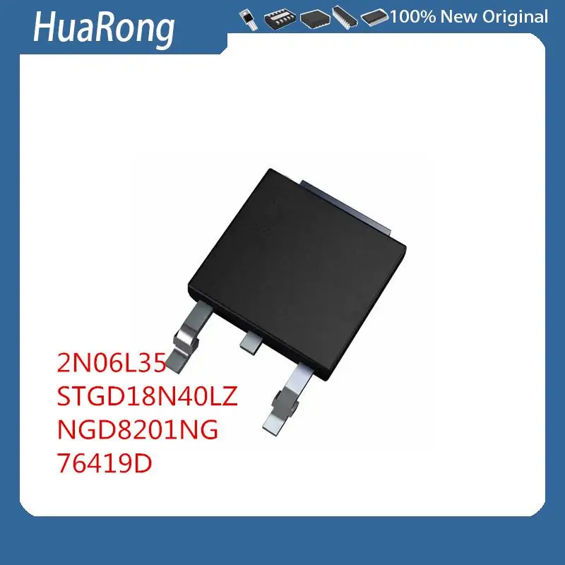 10 개/몫 2N06L35 IPD26N06S2L-35 MOS FET 55V 30A SMD STGD18N40LZ NGD8201NG 76419D TO-252