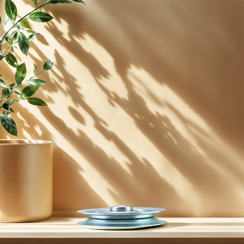 

2 шт. удлинительный пружинный шкив 200 фунтов, нагрузка для гаражных ворот, тросовые направляющие колеса, серебряный направляющий шкив для замены старых поврежденных шкивов