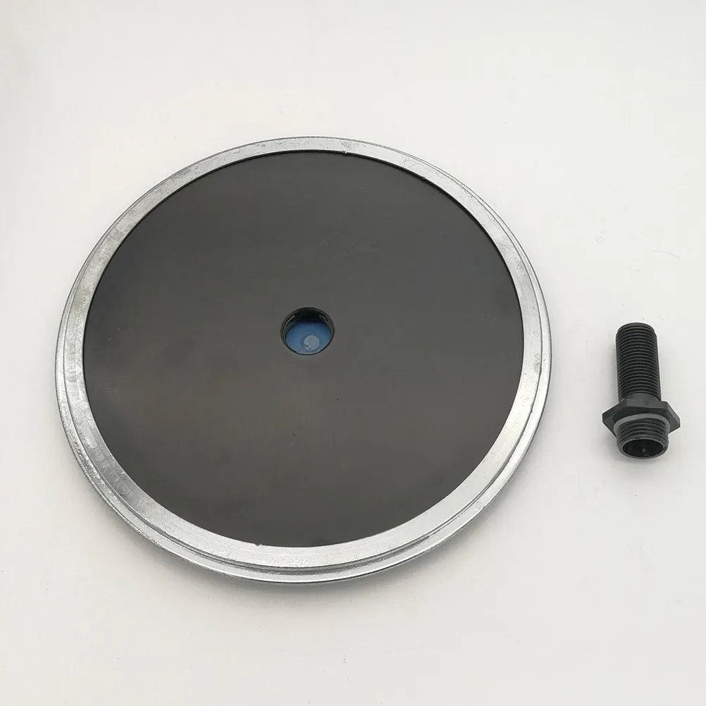 10 Inch Top Shower Room Rainfall Shower Head Round Stainless Steel Ultra Thin High Pressure Adjustable Angle Durable Home Hotel