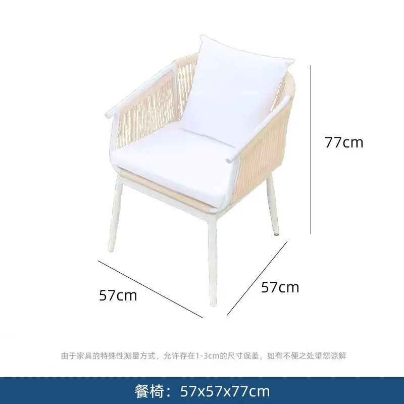 Mesas e cadeiras externas personalizáveis